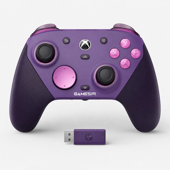 GameSir G7 Pro Gamepad Τριπλής Σύνδεσης (Wired/2.4GHz/Bluetooth) με Hall Effect & Gyro για Xbox / PC / Android – Purple 