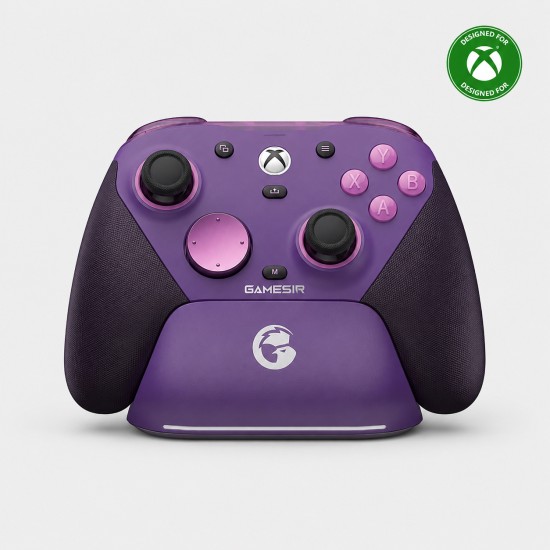 GameSir G7 Pro Gamepad Τριπλής Σύνδεσης (Wired/2.4GHz/Bluetooth) με Hall Effect & Gyro για Xbox / PC / Android – Purple 