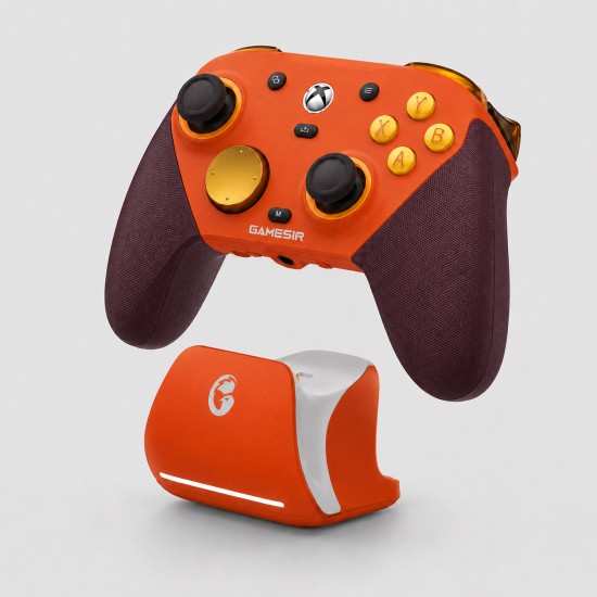 GameSir G7 Pro Gamepad Τριπλής Σύνδεσης (Wired/2.4GHz/Bluetooth) με Hall Effect & Gyro για Xbox / PC / Android – Orange GameSir G7 Pro Gamepad Τριπλής Σύνδεσης (Wired/2.4GHz/Bluetooth) με Hall Effect & Gyro για Xbox / PC / Android – Orange