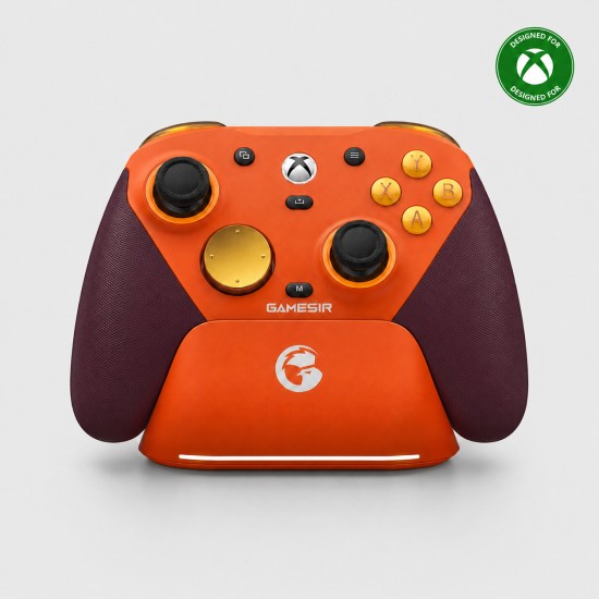 GameSir G7 Pro Gamepad Τριπλής Σύνδεσης (Wired/2.4GHz/Bluetooth) με Hall Effect & Gyro για Xbox / PC / Android – Orange GameSir G7 Pro Gamepad Τριπλής Σύνδεσης (Wired/2.4GHz/Bluetooth) με Hall Effect & Gyro για Xbox / PC / Android – Orange