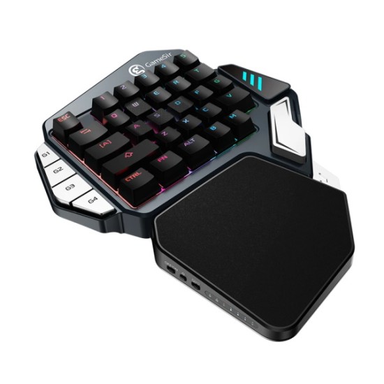 GameSir Z1 Ενσύρματο/Ασύρματο(Bluetooth) Mechanical Gaming Keypad (Red Mechanical Switches)