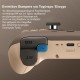 8BitDo Ultimate 2C Wireless Controller για Windows/Android (2.4Ghz/Bluetooth/Hall Effect Μοχλοί/Δόνηση Rumble) Brownie