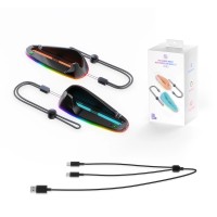 JYS Ποντίκι Gaming RGB για Nintendo Switch 2 με Φόρτιση Χειριστηρίων (Joy-Con) JYS-NS2320 (Black)