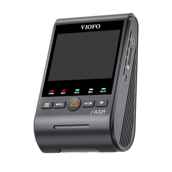 VIOFO A329 1CH Κάμερα Αυτοκινήτου 4K 60FPS με GPS, Wi-Fi 6, HDR και Αισθητήρα Sony STARVIS 2 - Υποστήριξη Αποθήκευσης SSD