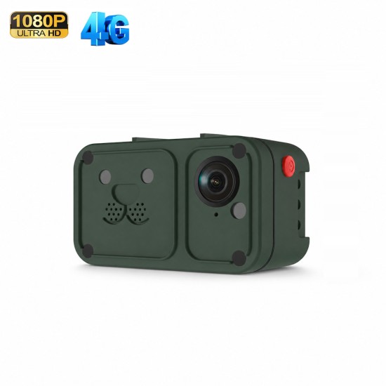 Sectec ST-PC05 4G Κάμερα με Κολάρο για Κατοικίδια με GPS, SIM, AI Tracking και Αμφίδρομη Επικοινωνία (1080P/IP66)