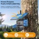 Sectec ST-517C 4G 3MP Version Κάμερα Κυνηγιού με Εφαρμογή, Ηλιακό Πάνελ και Ρομποτική Κίνηση (7800mAh/IP65)