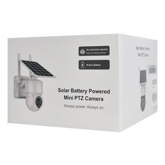 Sectec ST-S517C Κάμερα Παρακολούθησης WiFi (3MP/Full HD/Αδιάβροχη Μπαταρίας/Αμφίδρομη Επικοινωνία/Φακός 3.6mm)