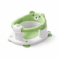 Giggles & Co. Κάθισμα Μπάνιου Μωρού 6+ Μηνών με 4 Βεντούζες & Εργονομική Πλάτη (Πράσινο)
