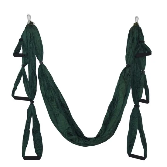 Kepeak Aerial Swing Anti-Gravity Silk Αιώρα με λαβές Yoga και Pilates (Green) Kepeak Aerial Swing Anti-Gravity Silk Αιώρα με λαβές Yoga και Pilates (Green)