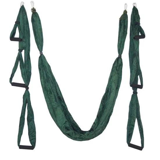 Kepeak Aerial Swing Anti-Gravity Silk Αιώρα με λαβές Yoga και Pilates (Green) Kepeak Aerial Swing Anti-Gravity Silk Αιώρα με λαβές Yoga και Pilates (Green)