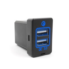 Kewig F19 Θύρες Φόρτισης Αυτοκινήτου Quickcharge 3.0 (2 Θύρες USB) 12/24V 25W Kewig F19 Θύρες Φόρτισης Αυτοκινήτου Quickcharge 3.0 (2 Θύρες USB) 12/24V 25W