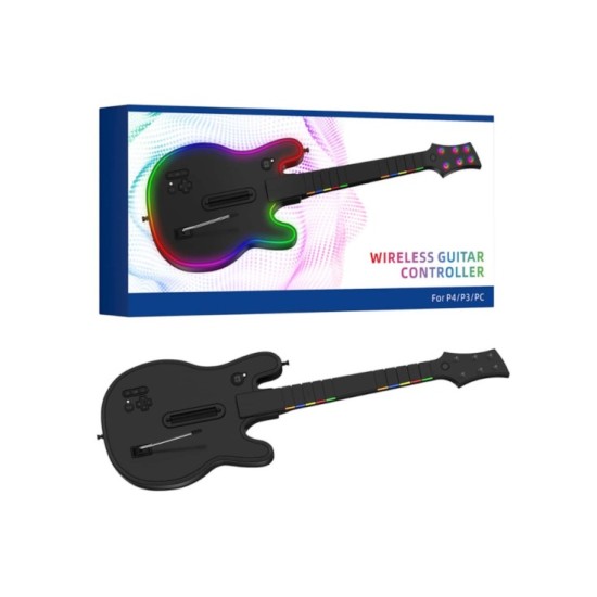 JYS P5206 Ασύρματη Κιθάρα Gamepad για PS3/PS4/PC | Συμβατή με Guitar Hero, Rock Band, Clone Hero & Fortnite Festival