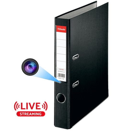 S-Talk J-14 File Folder Hidden Camera FHD Live with Wifi (Android/iOS)