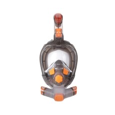 Thenice Μάσκα Θαλάσσης Full Face με Αναπνευστήρα Dry Snorkel (Anti-Fog/Ρυθμιζόμενος Ιμάντας) - S/M Orange Thenice Μάσκα Θαλάσσης Full Face με Αναπνευστήρα Dry Snorkel (Anti-Fog/Ρυθμιζόμενος Ιμάντας) - S/M Orange