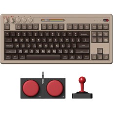 8BitDo Retro Mechanical Keyboard-C64 Edition Ασύρματο Gaming Μηχανικό Πληκτρολόγιο με Kailh Box White Διακόπτες (Αγγλικό US) 8BitDo Retro Mechanical Keyboard-C64 Edition Ασύρματο Gaming Μηχανικό Πληκτρολόγιο με Kailh Box White Διακόπτες (Αγγλικό US)