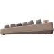 8BitDo Retro Mechanical Keyboard-C64 Edition Ασύρματο Gaming Μηχανικό Πληκτρολόγιο με Kailh Box White Διακόπτες (Αγγλικό US)