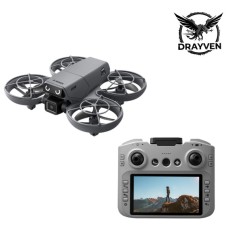 Drayven D36 – Mini Drone με κάμερα και WiFi, Λειτουργία Hover & Προστατευτικά Έλικα (Μαύρο)