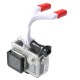 RUIGPRO Mouth Mount για Action Camera Universal Βάση Στόματος για Surf και Θαλάσσια Σπορ (Mouthpiece)