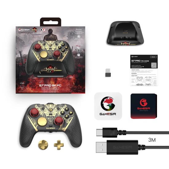 GameSir G7 Pro 8K Nioh 3 Edition Wireless Esports Controller (Bluetooth/2.4GHz/USB-C) με Hall Effect & Gyro για PC