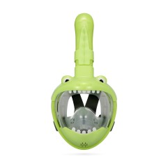 Thenice KF-2  Παιδική Μάσκα Θαλάσσης Κροκοδειλάκι Full Face Snorkel Mask (XS/S)