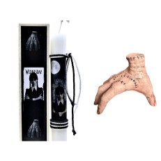 Παιχνιδολαμπάδα Wednesday Addams και Χέρι Thing ΣΕΤ 28x7x5 Παιχνιδολαμπάδα Wednesday Addams και Χέρι Thing ΣΕΤ 28x7x5