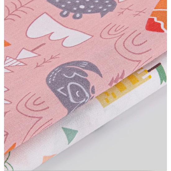Giggles and Co. Προστατευτικό Κεφαλιού για Μωρό "Pink Forest Antlers" Δ18CM (5 έως 24 μηνών)