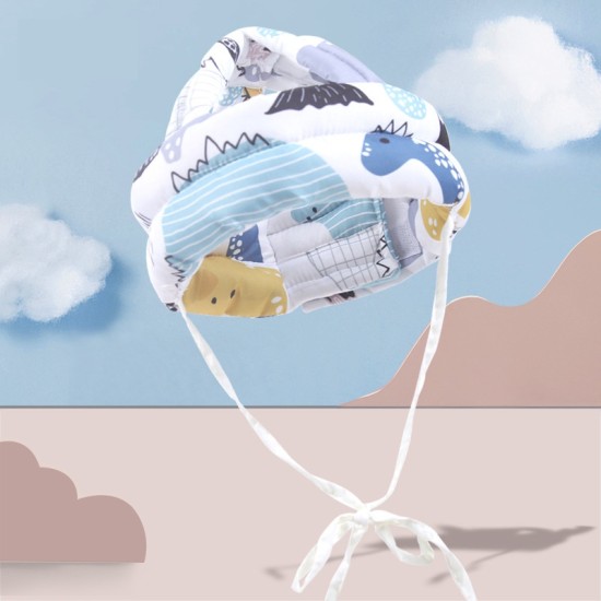 Giggles and Co. Προστατευτικό Κεφαλής Μωρού "White Dinosaurs" Δ18CM (5 έως 24 μηνών) Giggles and Co. Προστατευτικό Κεφαλής Μωρού "White Dinosaurs" Δ18CM (5 έως 24 μηνών)