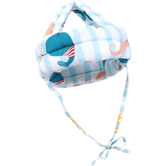 Giggles and Co. Προστατευτικό Κεφαλιού για Μωρό "Dolphins and Sea" Δ18CM (5 έως 24 μηνών)