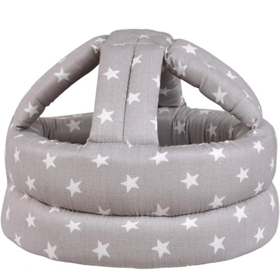 Giggles and Co. Προστατευτικό Κεφαλιού για Μωρό "Grey Star" Δ18CM (5 έως 24 μηνών)