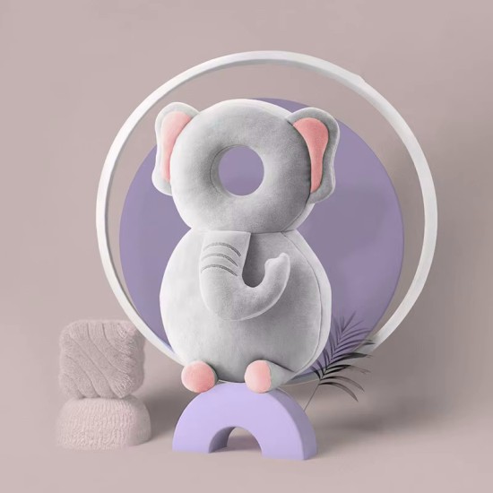 Giggles and Co. Προστατευτικό Μαξιλάρι Κεφαλιού Μωρού "Gray Elephant" Velvet (5 έως 48 μηνών) Giggles and Co. Προστατευτικό Μαξιλάρι Κεφαλιού Μωρού "Gray Elephant" Velvet (5 έως 48 μηνών)