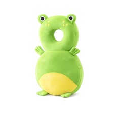 Giggles and Co. Προστατευτικό Μαξιλάρι Κεφαλιού Μωρού "Green Frog" Velvet (5 έως 48 μηνών)