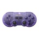 8BitDo SN30 Pro Special Edition Ασύρματο & Ενσύρματο Gamepad για PC / Android / Steam Deck / Raspberry Pi (Hall Effect) - Crystal Purple