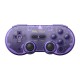 8BitDo SN30 Pro Special Edition Ασύρματο & Ενσύρματο Gamepad για PC / Android / Steam Deck / Raspberry Pi (Hall Effect) - Crystal Purple