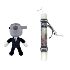 Παιχνιδολαμπάδα Skibidi Toilet Cameraman ΣΕΤ 25x3cm Παιχνιδολαμπάδα Skibidi Toilet Cameraman ΣΕΤ 25x3cm