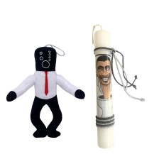 Παιχνιδολαμπάδα Skibidi Toilet Large Speakerman ΣΕΤ 25x3cm Παιχνιδολαμπάδα Skibidi Toilet Large Speakerman ΣΕΤ 25x3cm