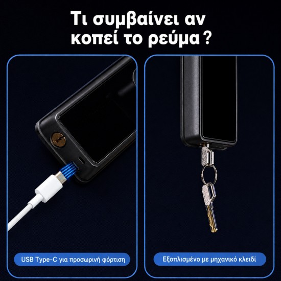 MOES Smart Door Lock WiFi/Zigbee με Fingerprint & Remote Unlock
