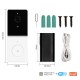 MOES Smart WiFi Video Doorbell Camera με 2-Way Audio & Νυχτερινή Λήψη