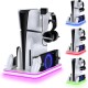Βάση Φόρτισης PS5 / PS5 Slim & PS Portal με Ψύξη και RGB JYS-P5225 Λευκή