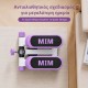 COOWOO CardioRise Stepper με Λάστιχα Εκγύμνασης & Οθόνη - Μωβ