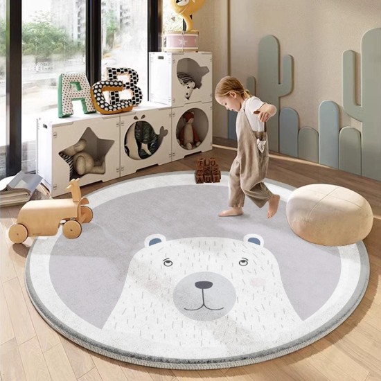 Giggles & Co. Στρογγυλό Βρεφικό Χαλί “Nordic Bear” – Μαλακό 3εκ. (Ø200 εκ.) Giggles & Co. Στρογγυλό Βρεφικό Χαλί “Nordic Bear” – Μαλακό 3εκ. (Ø200 εκ.)