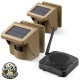 Wild Path Solar PIR Alarm για Διάδρομο/Αυλή – IP66, Ασύρματο 800m, 1 Δέκτης + 2 Αισθητήρες, Υποστήριξη 4 Αισθητήρων