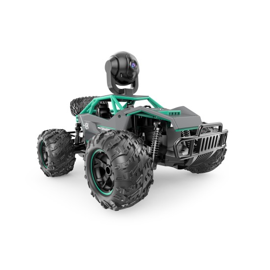 ToySky Sprint R/C Τηλεκατευθυνόμενο Off-Road Αυτοκίνητο 1:14 με Κάμερα FHD 1080P WiFi 30KM/H (Green-Gray)