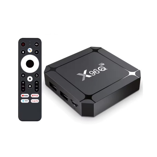 X96Q RK3518 TV Box Android 14 4K με Wi-Fi 6 (ΒΤ/Ethernet/USB 3.0) X96Q RK3518 TV Box Android 14 4K με Wi-Fi 6 (ΒΤ/Ethernet/USB 3.0)