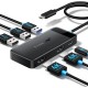 Lemorele TC122 USB-C Hub 6 σε 1 Docking Station με Dual HDMI 4K, 3x USB, PD 100W – Dual Monitor για Laptop / MacBook / Surface