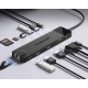 Lemorele TC100 Docking Station 13-σε-1 USB-C Hub με Dual 4K HDMI, VGA, PD 100W, Ethernet, SD/TF & Audio για Laptop / MacBook / Surface