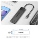 Lemorele TC100 Docking Station 13-σε-1 USB-C Hub με Dual 4K HDMI, VGA, PD 100W, Ethernet, SD/TF & Audio για Laptop / MacBook / Surface