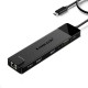 Lemorele TC100 Docking Station 13-σε-1 USB-C Hub με Dual 4K HDMI, VGA, PD 100W, Ethernet, SD/TF & Audio για Laptop / MacBook / Surface