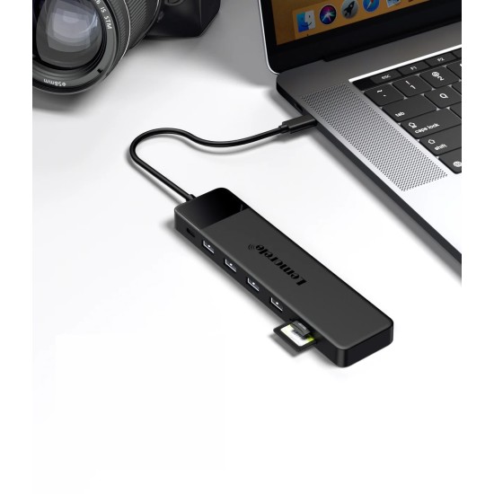 Lemorele TC200 Docking Station 13-σε-1 USB-C Hub για MacBook Pro / Air με Dual 4K HDMI, VGA, PD 100W, SD/TF & Audio Jack