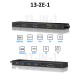 Lemorele TC200 Docking Station 13-σε-1 USB-C Hub για MacBook Pro / Air με Dual 4K HDMI, VGA, PD 100W, SD/TF & Audio Jack