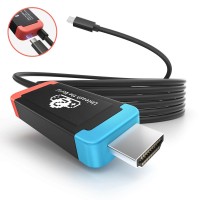 Lemorele L100 USB-C σε HDMI 4K60 HDR για Nintendo Switch, Steam Deck & ROG Ally με PD 100W